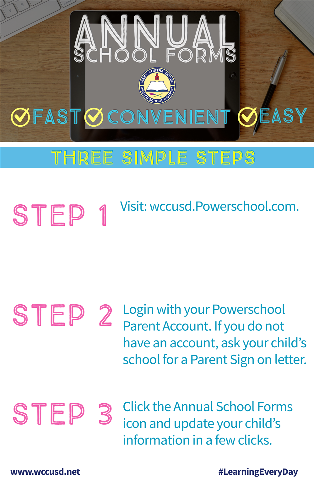  Annual Back to School Paperwork Steps image